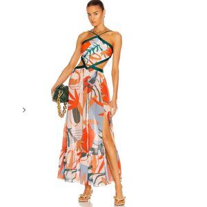 PatBo Rio Halter Cut Out Beach Dress